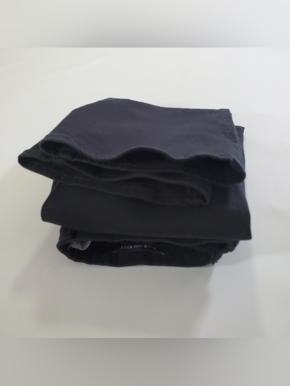 7643 * NYDJ Billie Mini Bootcut Jeans High Rise Slimming Black Denim Size 0 - Picture 9 of 14